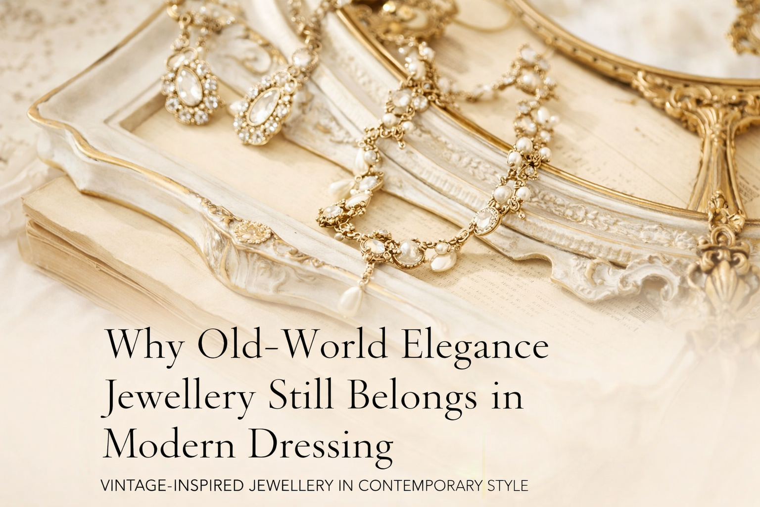 Why Old-World Elegance Jewellery Still Belongs in Modern Dressing