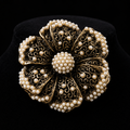 Pearl Flower Convertible Brooch Pendant
