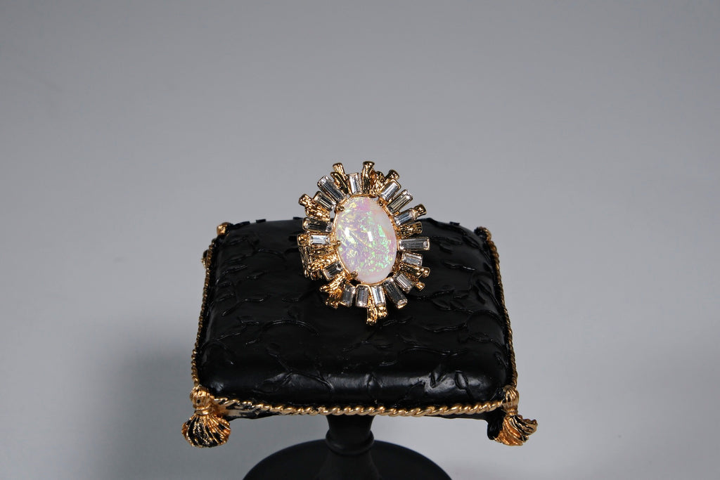 Opaline Starburst Ring