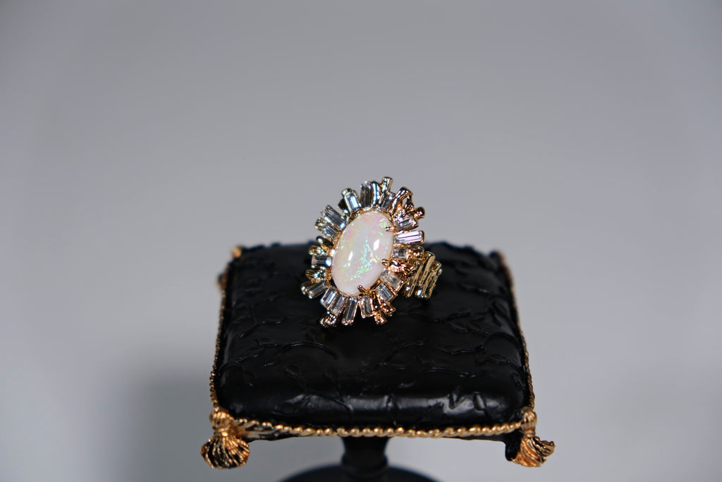 Opaline Starburst Ring