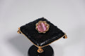 Pink Cat’s Eye Statement Ring